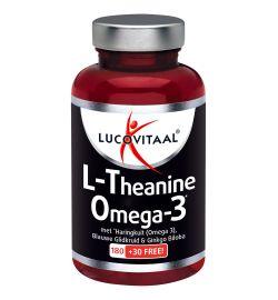 Lucovitaal Lucovitaal L-theanine omega 3 (210ca)