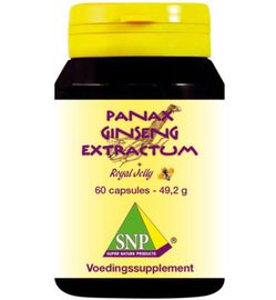 SNP Snp Panax ginseng extra & royal jelly (60ca)