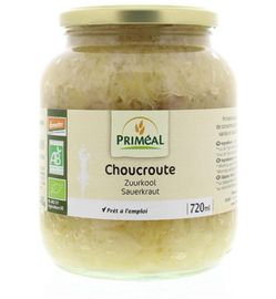 Priméal Priméal Zuurkool Demeter Bio (720 ml)