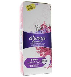 Always Always Discreet liners plus (18 stuks)