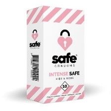 Safe Safe Condoom intens safe ribs dots (10 stuks)