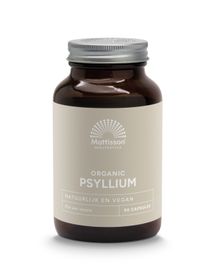 Mattisson Mattisson Psyllium Husk 750Mg Bio (90 vega capsules)