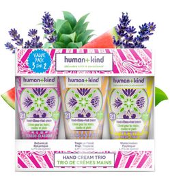 Human+Kind Human+Kind Hand elleboog voet creme trio vegan (150ml)