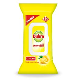Dubro Dubro Doekjes multi ontvetter citroen (80st)