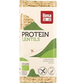 Lima Lima Wafels Linzen Proteine Bio (100 gr)