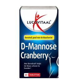 Lucovitaal Lucovitaal D-mannose cranberry (60tb)