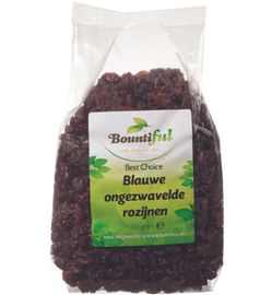 Bountiful Bountiful Rozijnen Blauw Ongezwaveld (500 gr)