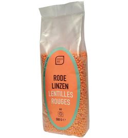 GreenAge GreenAge Rode linzen bio (500 gr)