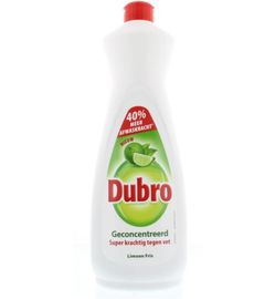 Dubro Dubro Afwas limoen fris (900ml)