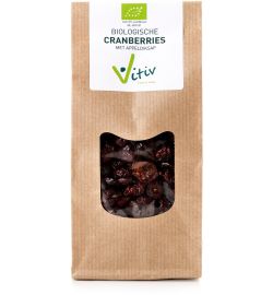 Vitiv Vitiv Cranberries appeldiksap bio (500 gr)