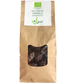 Vitiv Vitiv Dadels Zonder Pit Bio (500 gr)