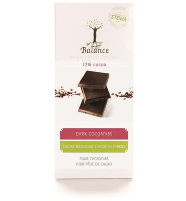 Balance Choco stevia tablet puur cacao (85g) 85g