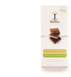 Balance Balance Choco stevia tablet melk pistache (85 gr)