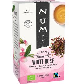 Numi Numi Witte Thee White Rose Bio (18 zakjes)