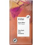 Vivani Chocolade puur delicaat 71% bio (100g) 100g thumb