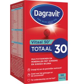 Dagravit Dagravit Totaal 30 Vitaal 50+ (100tb)