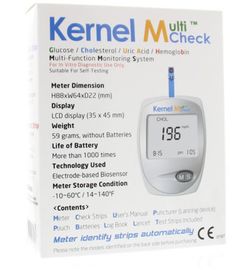 Testjezelf.nu Testjezelf.Nu Multicheck Glucose Cholesterol Meter (1 stuk)