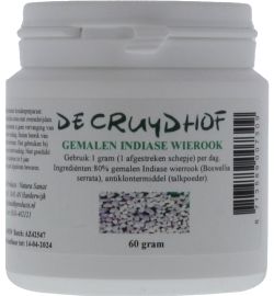 De Cruydhof De Cruydhof Indische Wierook Poeder (60 gr)