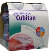 Cubitan Cubitan Aardbei 200ml (4 stuks)
