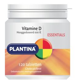Plantina Plantina Vitamine D 600IE (120 tabletten)