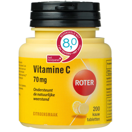 Roter Roter Vitamine C 70 mg kauwtablet (200 tabletten)