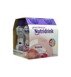 Nutridrink Nutridrink Protein aardbei 200ml (4st)