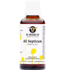 De Groene Os Degroene Os All Septicum Hond/Kat (50 ml)