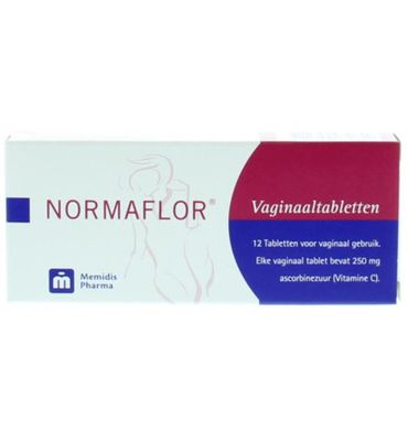 Normaflor Vaginale tabletten (12st) 12st