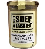 Kleinstesoepfabriek Kleinstesoepfabriek Erwtensoep/snert met vlees bio (400g)