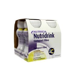 Nutridrink Nutridrink Compact fibre vanilla 125ml (4st)