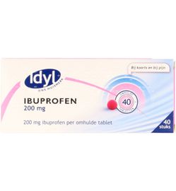 Idyl Idyl Ibuprofen 200mg suikervrij (40st)