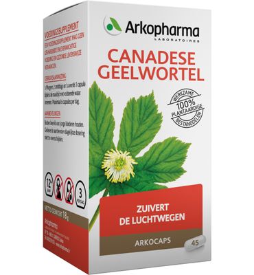 Arkocaps Canadese geelwortel (45ca) 45ca