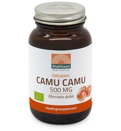 Mattisson Mattisson Biologische Camu Camu 500Mg (60 vega capsules)