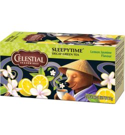 Celestial Seasonings Celestial Seasonings Sleepytime decaf green tea lemon jasmine (20st)