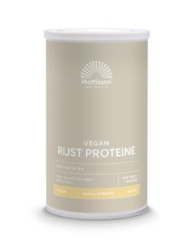 Mattisson Mattisson Absolute Rijst Proteine Vanille Vegan 80% Bio (500 gr)