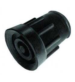 Able 2 Able 2 Kruk-en stokdoppen 21mm zwart (2 stuks)
