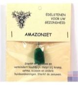 Steengoed Steengoed Hanger gezondheidssteen amazoniet (1 stuk)