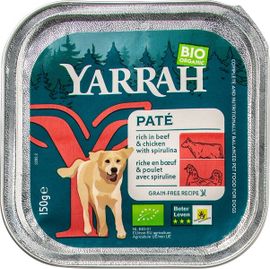 Yarrah Yarrah Hondenvoer Pate Met Rund Bio (150 gr)