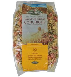 La Bio Idea La Bio Ideagrote schelp tricolor bio (500 gr)