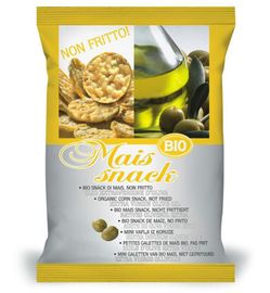 Bio Alimenti Bio Alimenti Mais snack olijf bio (50g)