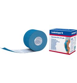 Leukotape Leukotape K 5m x 5 cm blauw (1 stuk)