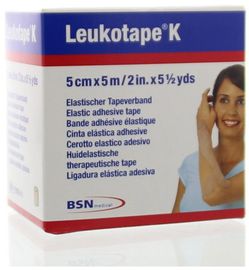 Leukotape Leukotape K 5m x 5cm huidkleur (1st)