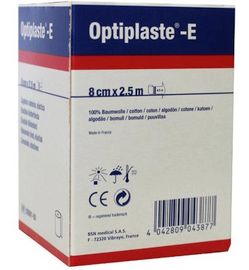 Optiplast Optiplast E 2.5 M X 8 Cm (1 stuk)
