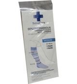 Solvacare SolvaCare Compressiekous wit M 23 - 26 cm (1 paar)