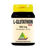 SNP Snp L-Glutathion 500 mg puur (60 capsules)