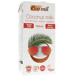 Ecomil Ecomil Kokosmelk naturel bio (1000 ml)
