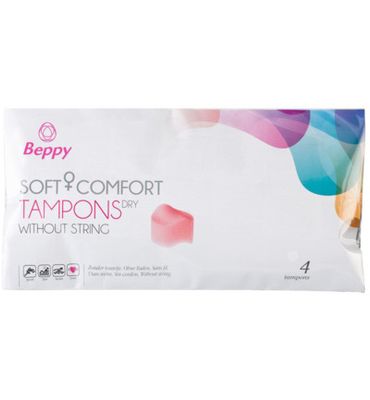 Beppy Soft+ comfort tampons dry (4st) 4st