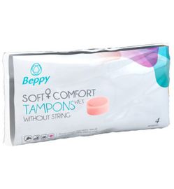 Beppy Beppy Soft+ comfort tampons wet (4st)