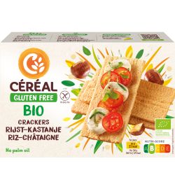 Céréal Céréal Cracker rijst kastanje bio (250g)