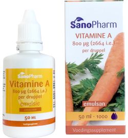Sanopharm Sanopharm Vitamine A Emulsan (50 ml)